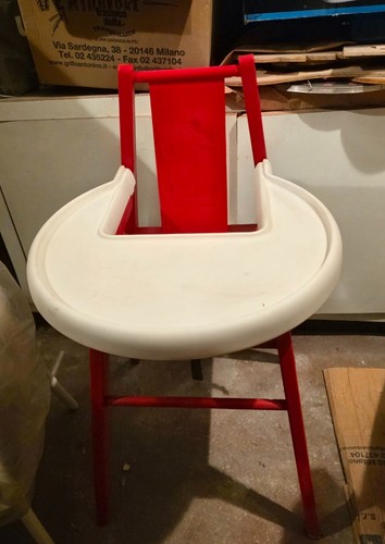 Seggiolone ikea blåmes rosso - ikea,